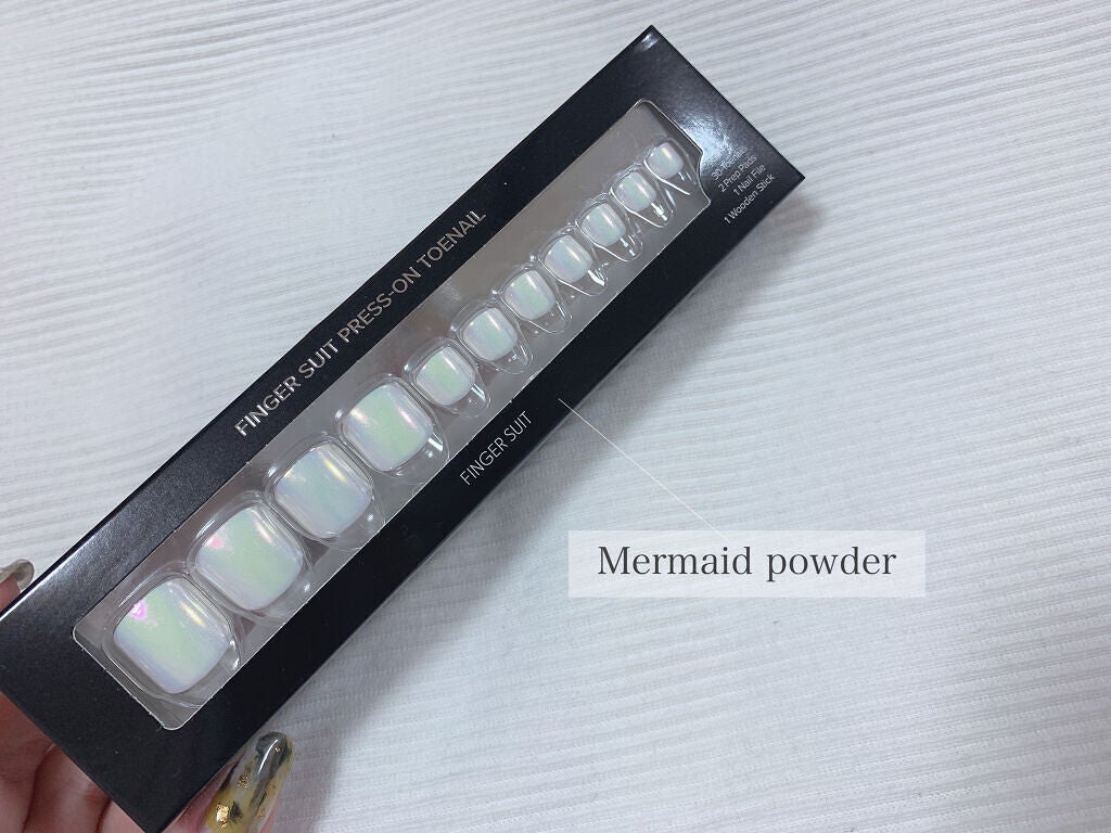 ネイルチップ(シールタイプ)/FINGER SUIT/ネイルチップ・パーツを使ったクチコミ(6枚目)