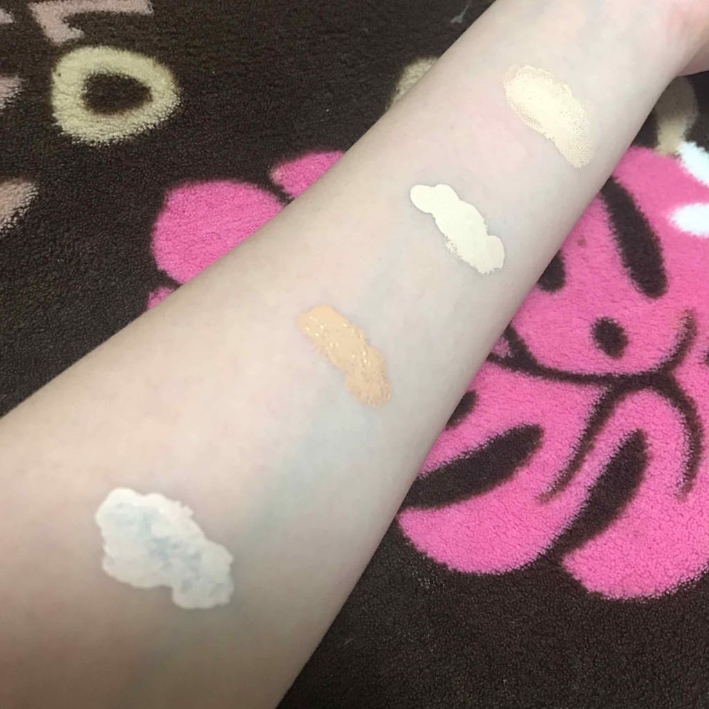 カラーミキシングコンシーラー/キャンメイク/パレットコンシーラーを使ったクチコミ（3枚目）