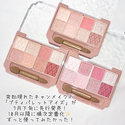プティパレットアイズ/キャンメイク/パウダーアイシャドウを使ったクチコミ(2枚目)