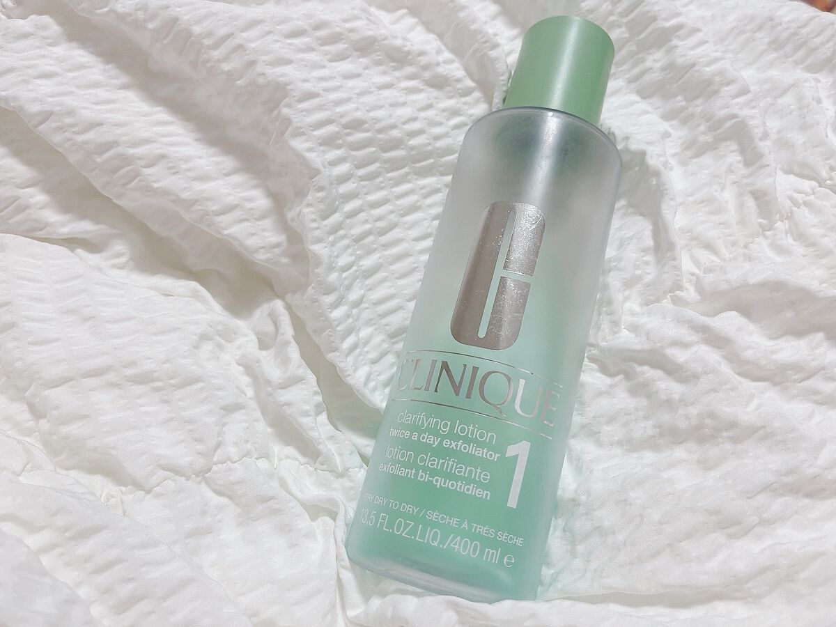 クラリファイング ローション 1/CLINIQUE/拭き取り化粧水を使ったクチコミ(1枚目)