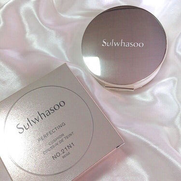 ソルファス パーフェクティングクッション/Sulwhasoo/クッションファンデーションを使ったクチコミ（10枚目）