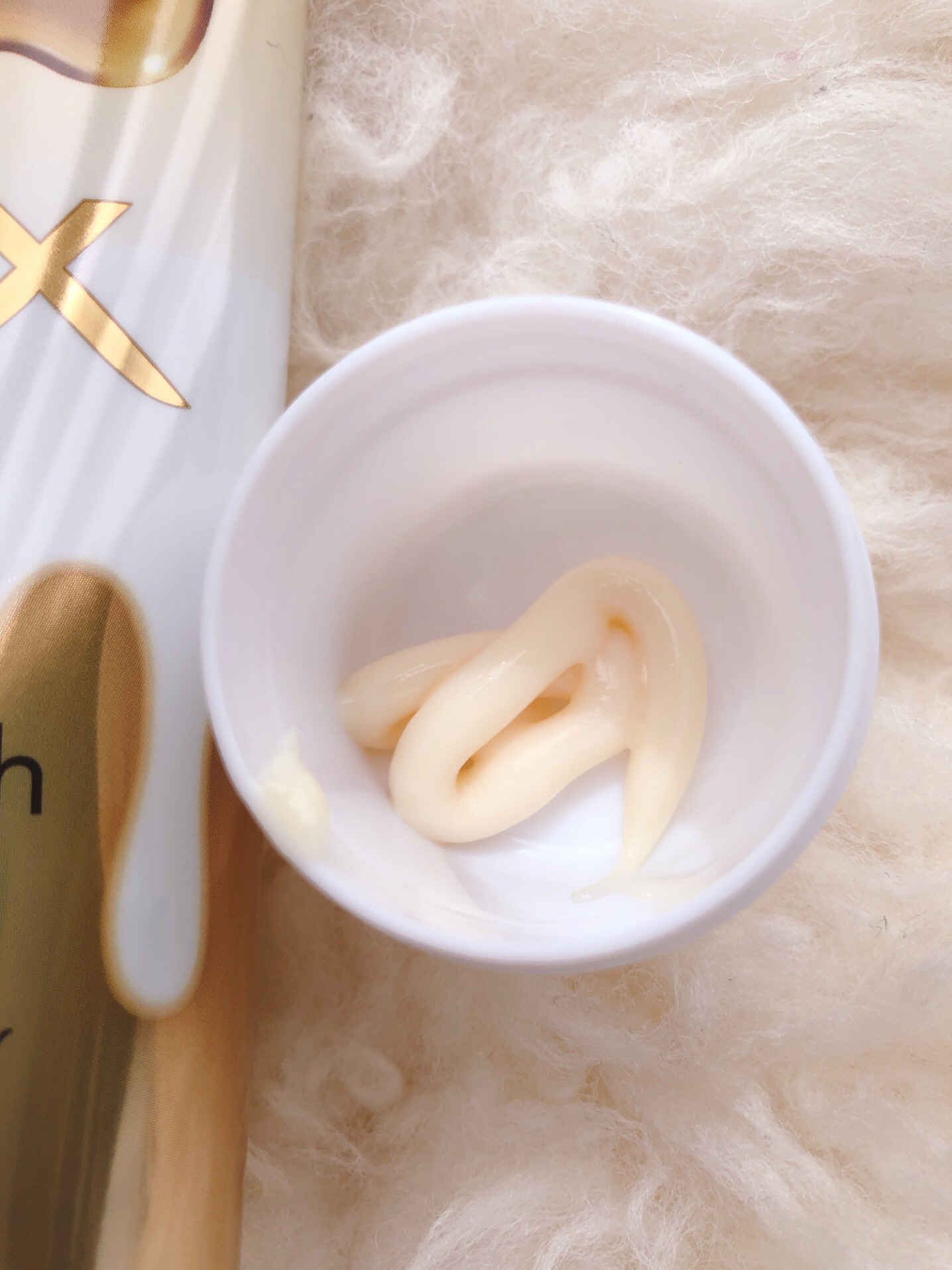 スーパーリッチシャイン ダメージリペア リッチ補修トリートメント/LUX/洗い流すヘアトリートメントを使ったクチコミ（3枚目）