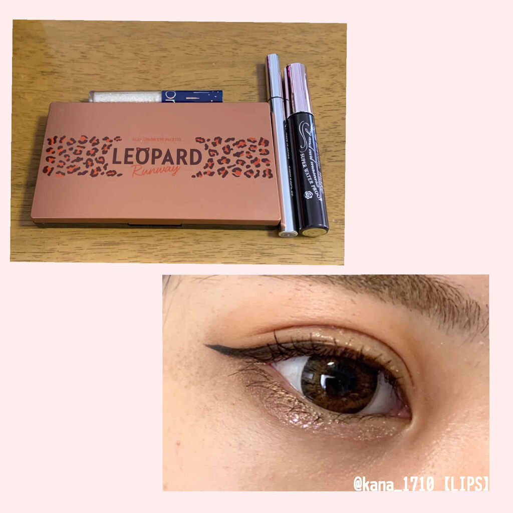 プレイカラーアイパレット レオパードランウェイ/ETUDE/アイシャドウパレットを使ったクチコミ（1枚目）