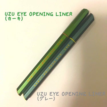 EYE OPENING LINER/UZU BY FLOWFUSHI/リキッドアイライナーを使ったクチコミ（1枚目）