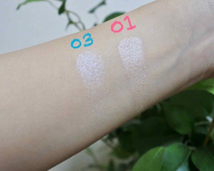 パールグロウハイライト/CEZANNE/パウダーハイライトを使ったクチコミ(2枚目)