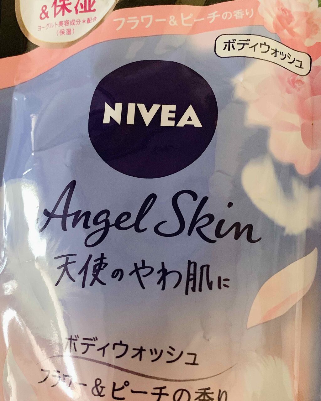 ニベア エンジェルスキン ボディウォッシュ フラワー＆ピーチの香り/ニベア/ボディソープを使ったクチコミ（1枚目）