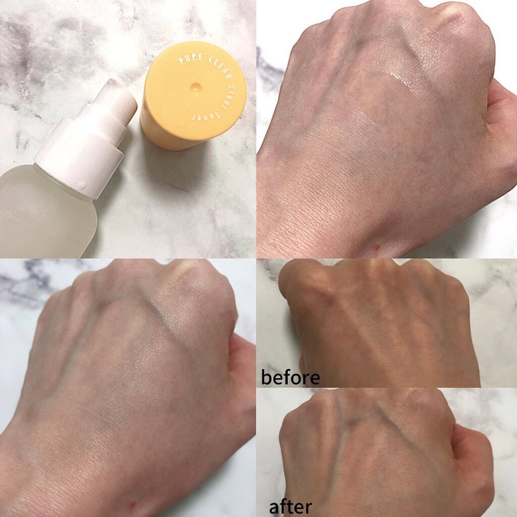 ピュアクリーンクリアトナー/VAVI MELLO/化粧水を使ったクチコミ（3枚目）