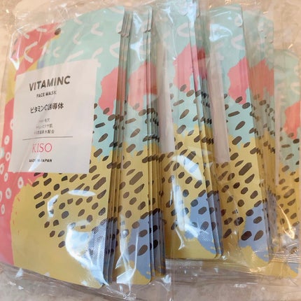 フェイスマスク 【しっかり実感30枚セット】/KISO/シートマスク・パックを使ったクチコミ(1枚目)