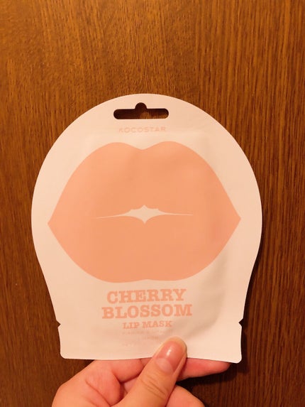 リップマスク チェリーブロッサム/KOCOSTAR(ココスター)/シートマスク・パックを使ったクチコミ(1枚目)