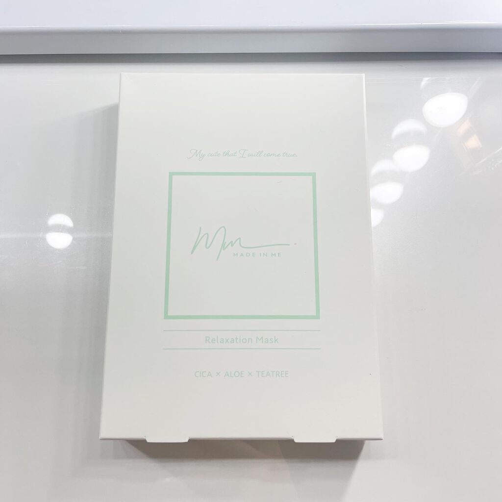 リラクゼーションマスク/MADE IN ME/シートマスク・パックを使ったクチコミ（2枚目）