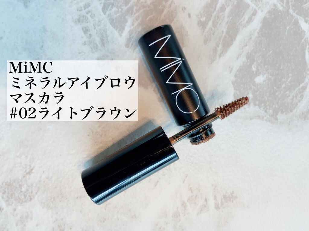 ミネラルアイブローマスカラ/MiMC/眉マスカラを使ったクチコミ(1枚目)