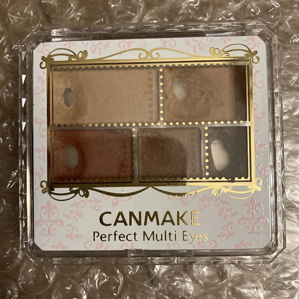 パーフェクトマルチアイズ/キャンメイク/アイシャドウパレットを使ったクチコミ（1枚目）