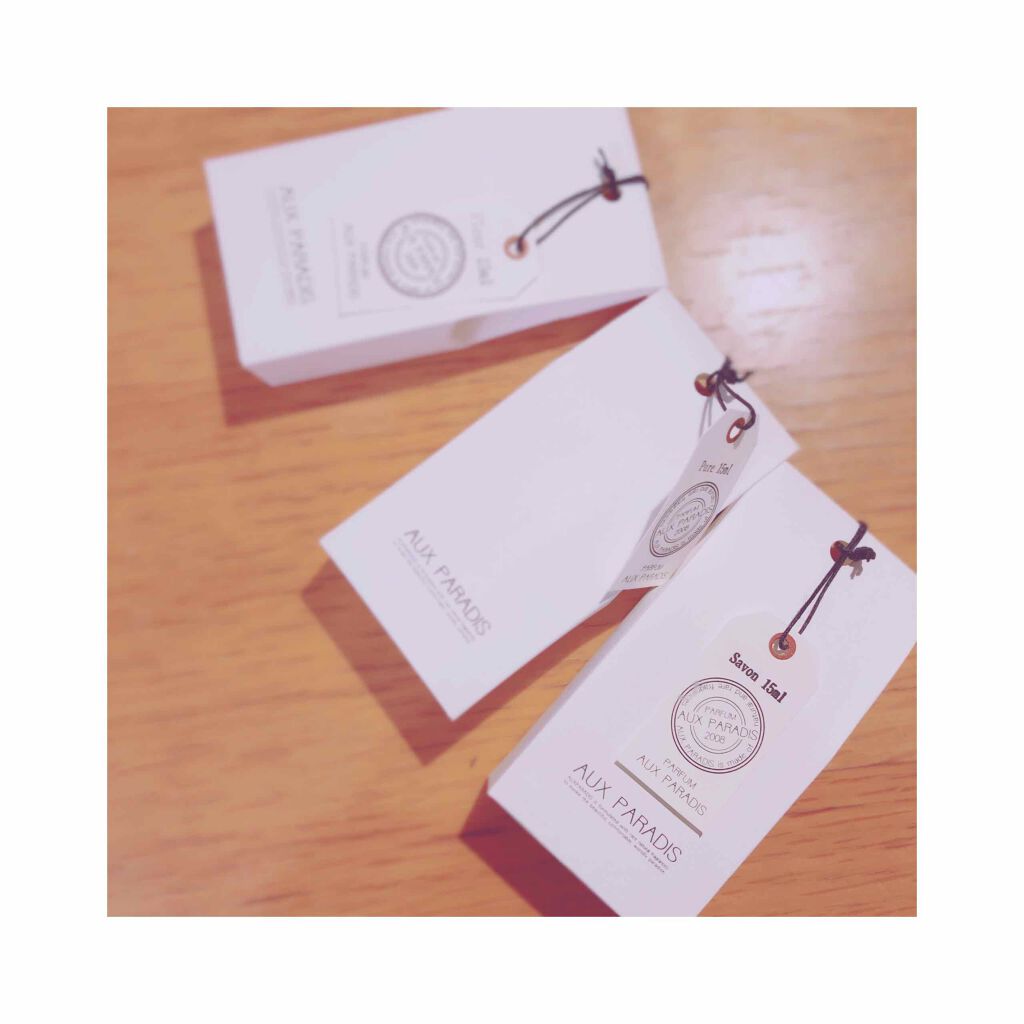 オードパルファム　#03 Fleur〔フルール〕/AUX PARADIS/香水(レディース)を使ったクチコミ（2枚目）