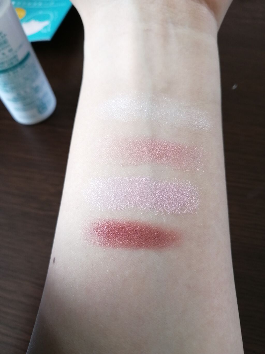 UR GLAM BLOOMING EYE COLOR PALETTE/U R GLAM/アイシャドウパレットを使ったクチコミ(3枚目)