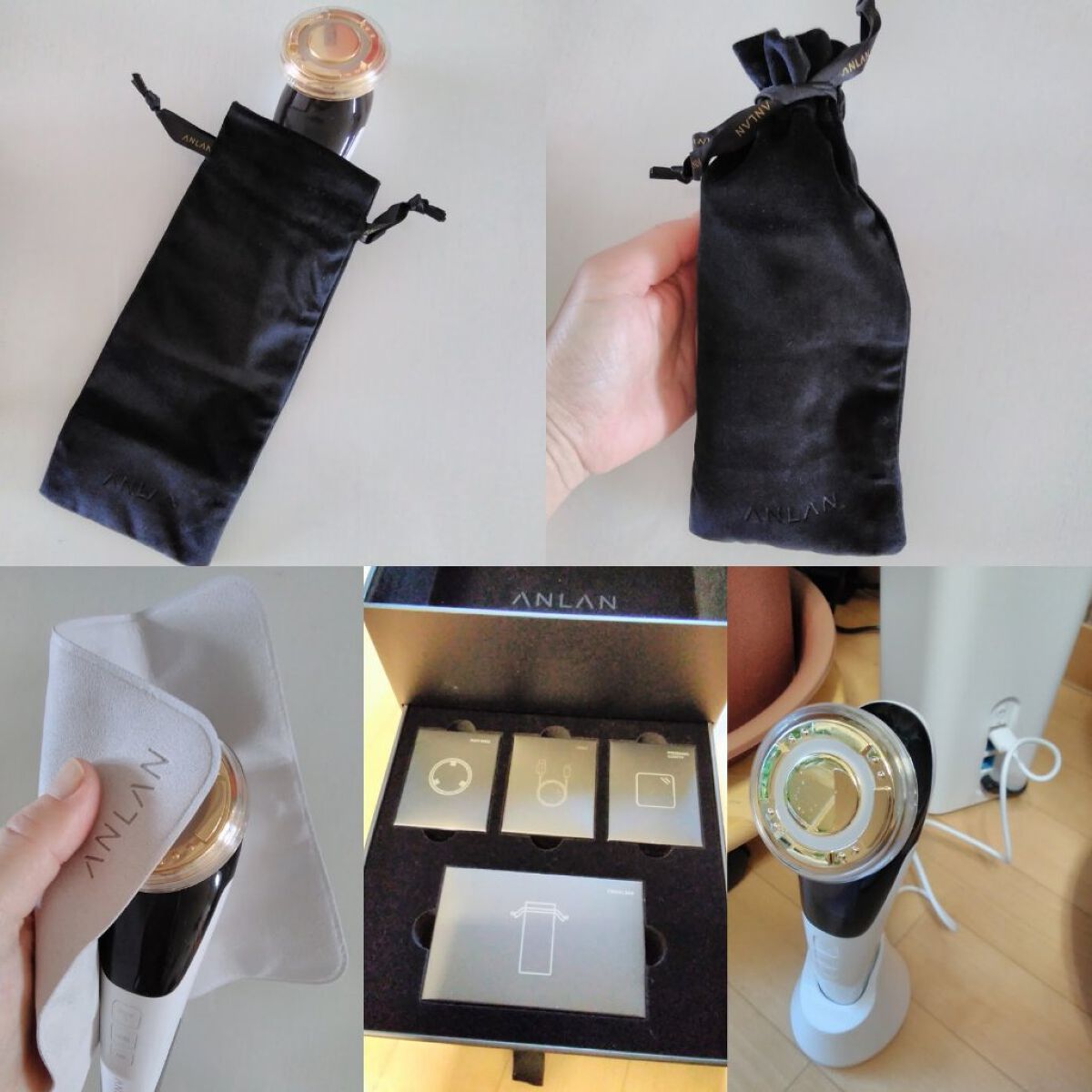 多機能温冷美顔器/ANLAN/美顔器・マッサージを使ったクチコミ（2枚目）