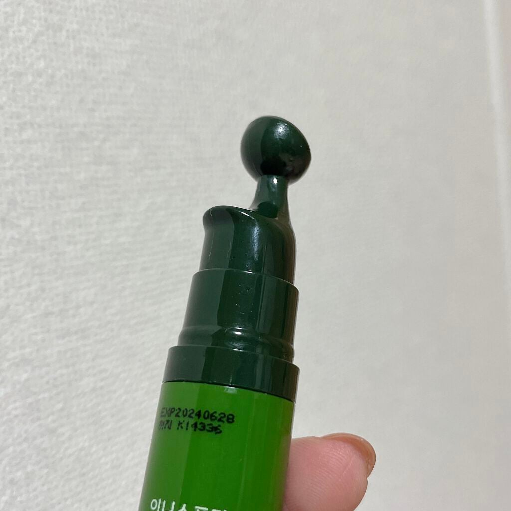 グリーンティーシード アイ&フェイスボール/innisfree/美容液を使ったクチコミ(4枚目)