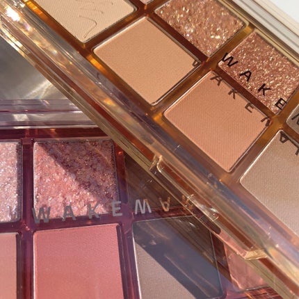 ミックスブラーリングアイパレット/wakemake/マルチパレットを使ったクチコミ(9枚目)