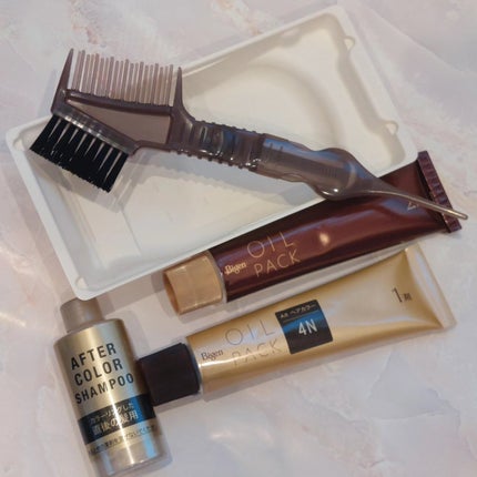 オイルパックカラー/ビゲン/ヘアカラーを使ったクチコミ(2枚目)