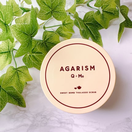 Q+Me スウィート ボム タラソ スクラブ/AGARISM/バスト・ヒップケアを使ったクチコミ(1枚目)
