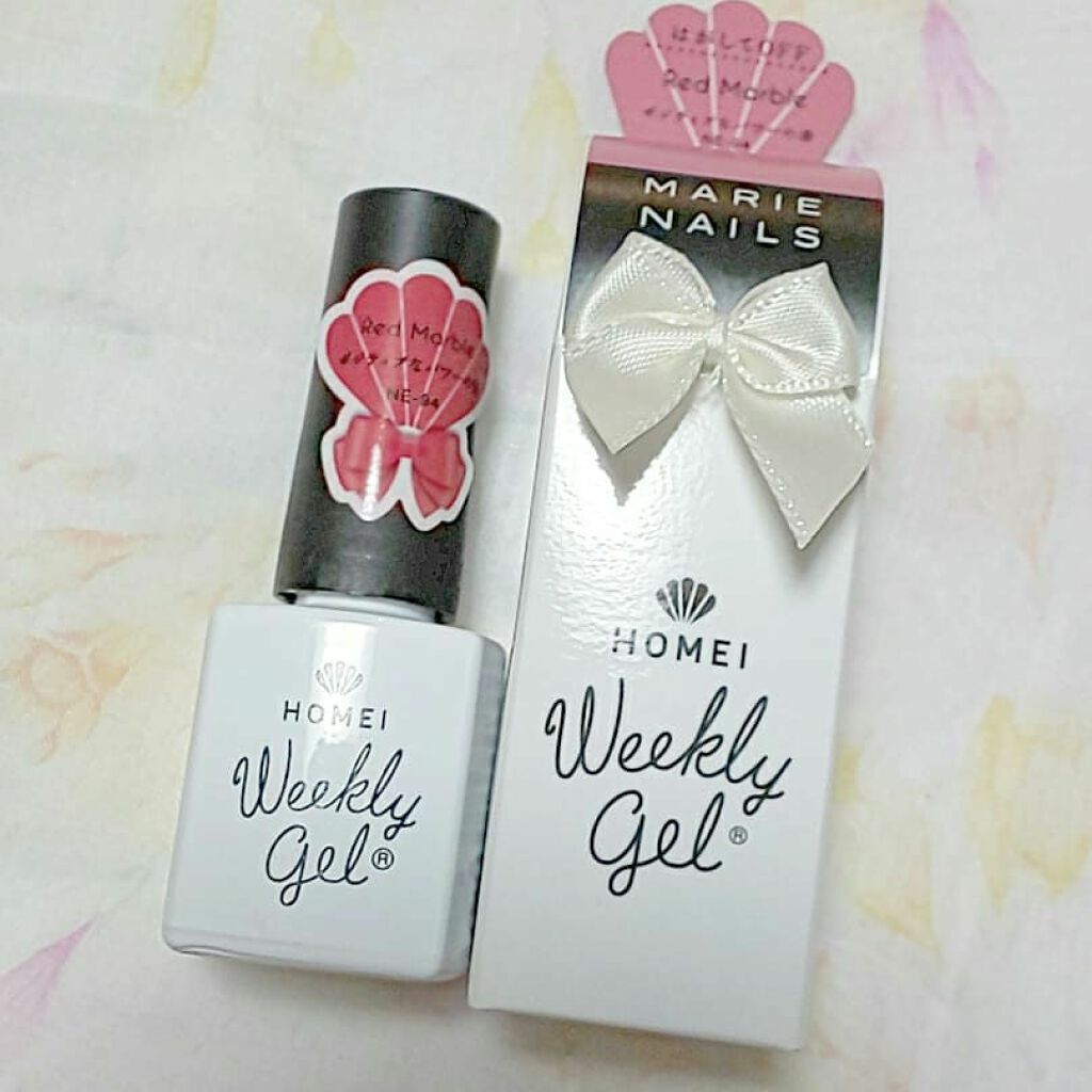 ウィークリージェル/HOMEI/ジェルネイルを使ったクチコミ（2枚目）