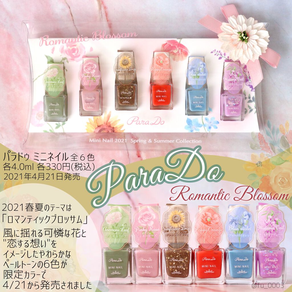 ミニネイル/パラドゥ/マニキュアを使ったクチコミ（2枚目）