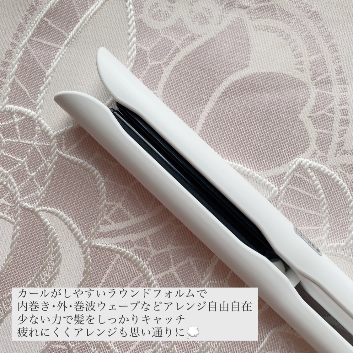 mod's hair スタイリッシュ マイナスイオンストレートアイロン ホワイト MHS-2520-Wのクチコミ「

mod's hair モッズヘア
スタイリッシュ
マイナスイオンストレートアイロン ホワイ.....」（3枚目）