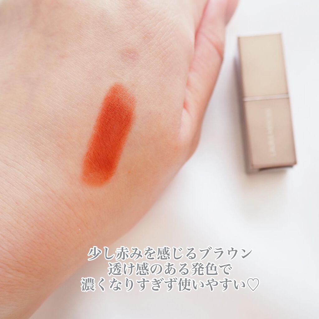 ルージュ エッセンシャル シルキー クリーム リップスティック/ローラ メルシエ/口紅を使ったクチコミ(3枚目)