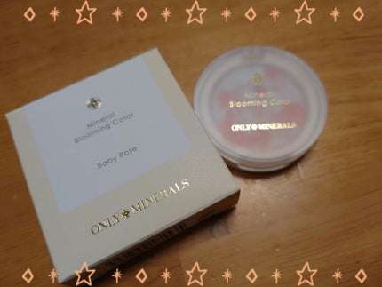 ミネラルブルーミングカラー 02 ベビーローズ/ONLY MINERALS/プレストパウダーの画像