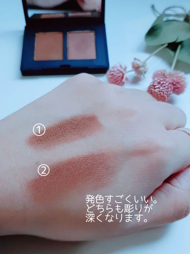 デュオアイシャドー/NARS/パウダーアイシャドウを使ったクチコミ（3枚目）