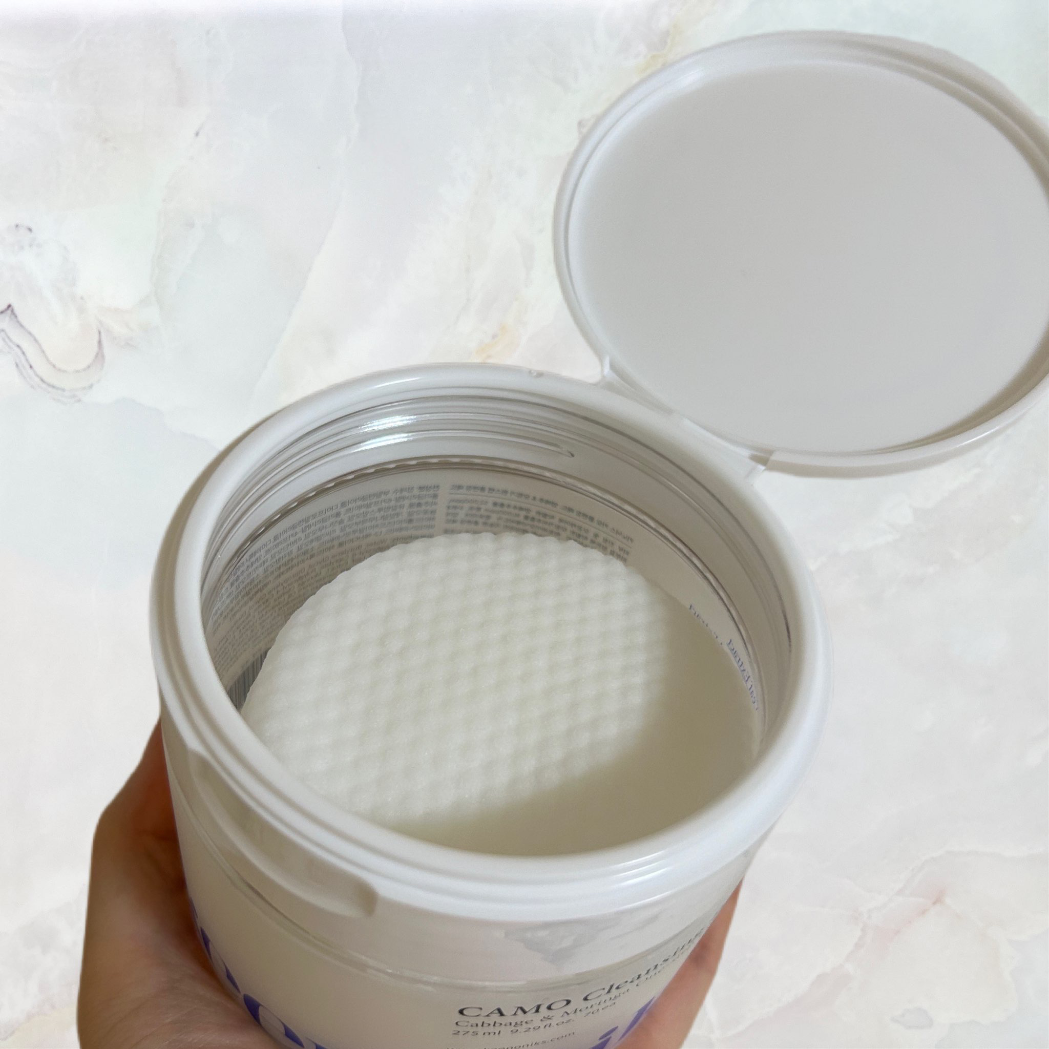 CAMO クレンジングパッド/keenoniks/クレンジングシートを使ったクチコミ（2枚目）