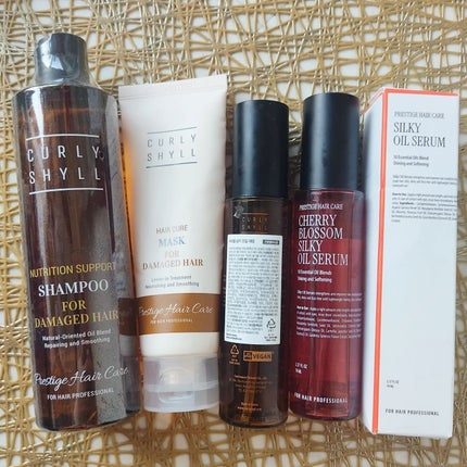 SILKY OIL SERUM/CULRY SHYLL/ãã¢ãªã€ã«ã䜿ã£ãã¯ãã³ãïŒ1æç®ïŒ