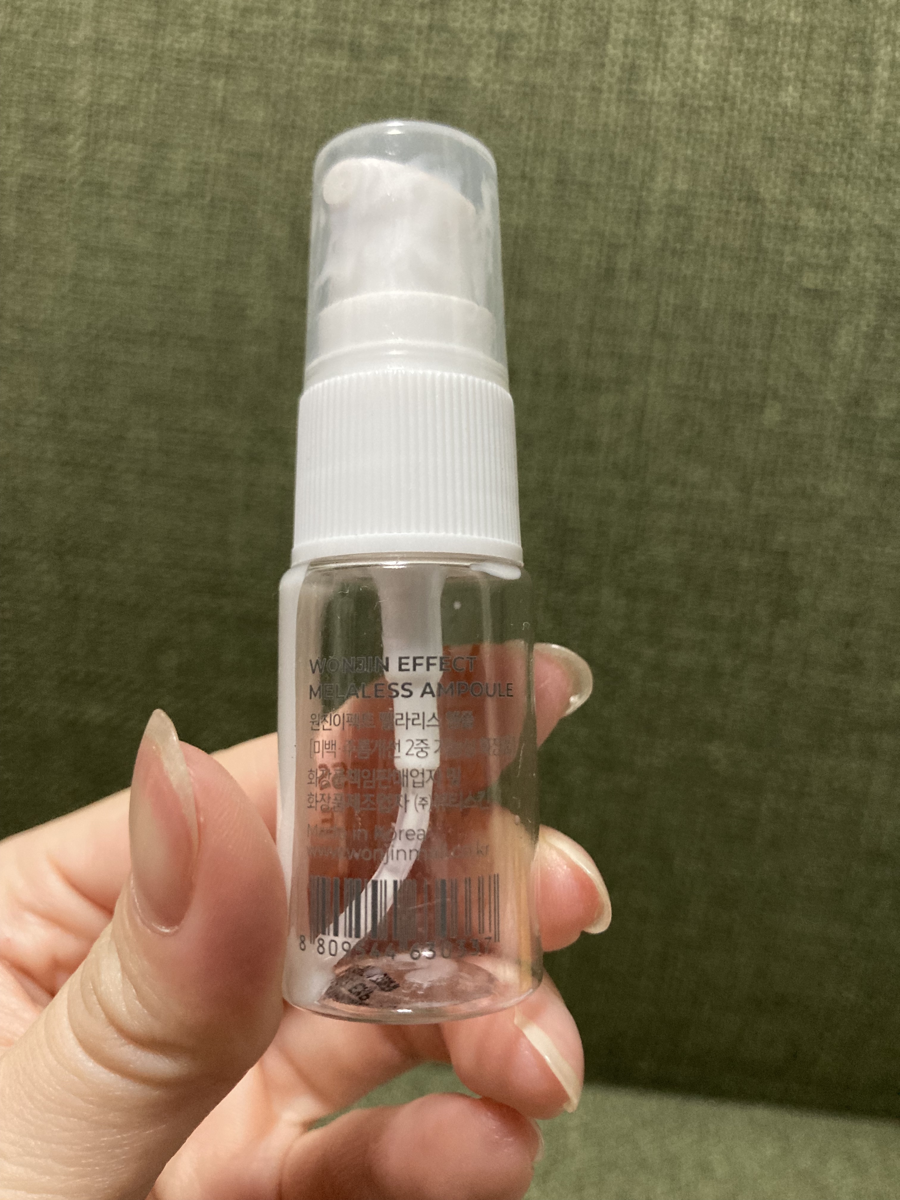 MELALESS AMPOULE/WONJIN EFFECT/美容液を使ったクチコミ（2枚目）