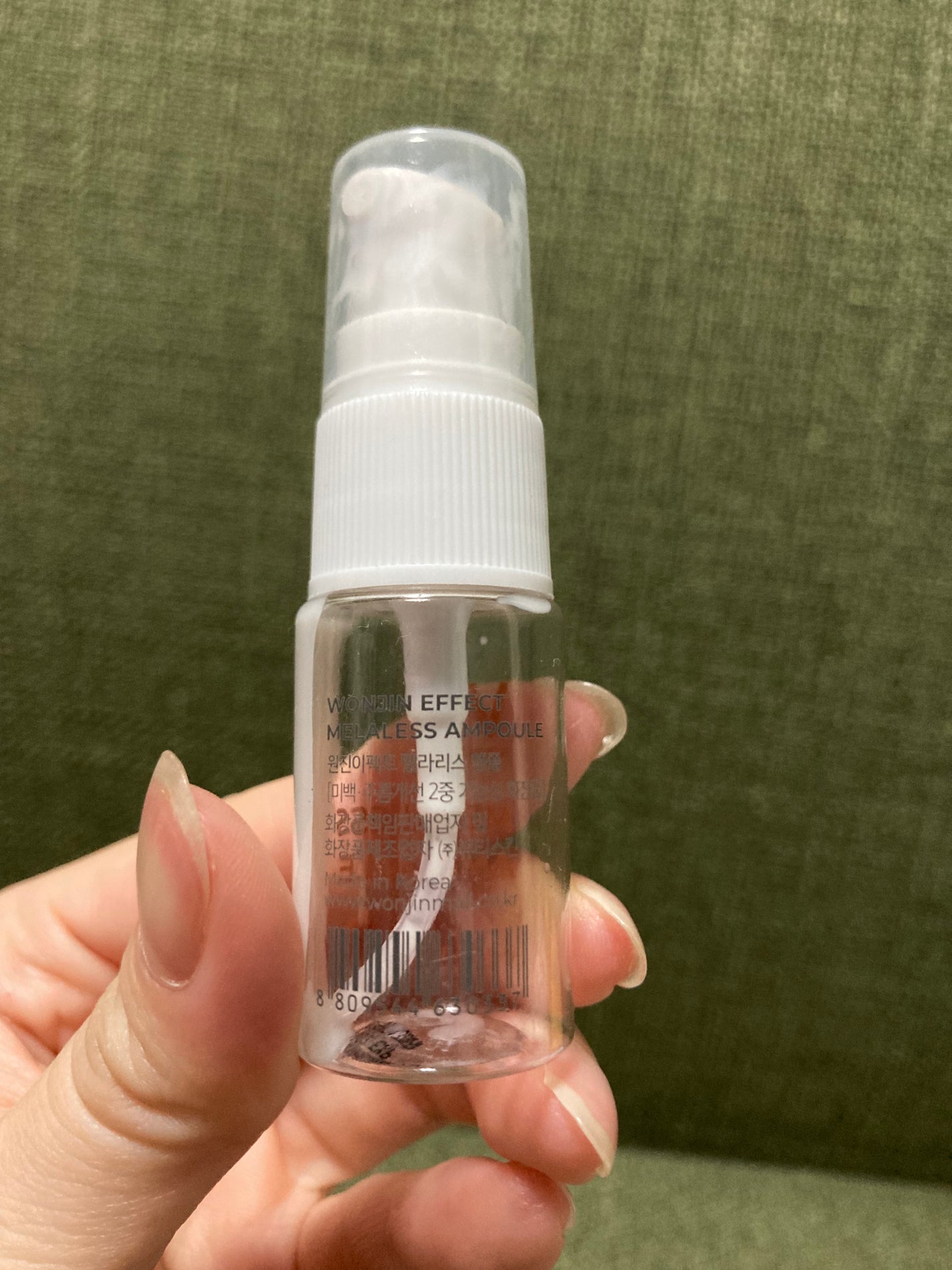 MELALESS AMPOULE/WONJIN EFFECT/美容液を使ったクチコミ(2枚目)