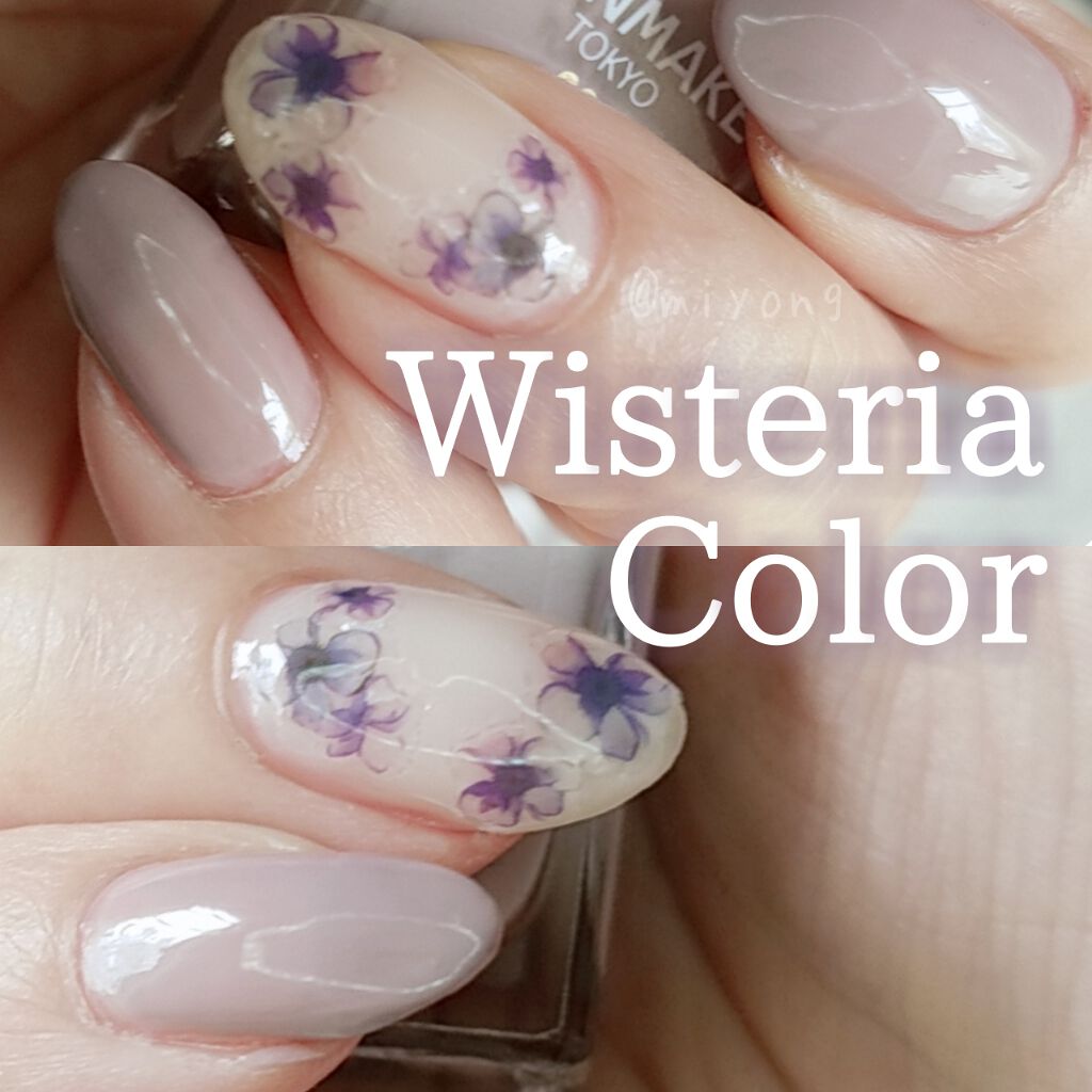 #セルフネイル,#春恋ネイルのネイルデザイン