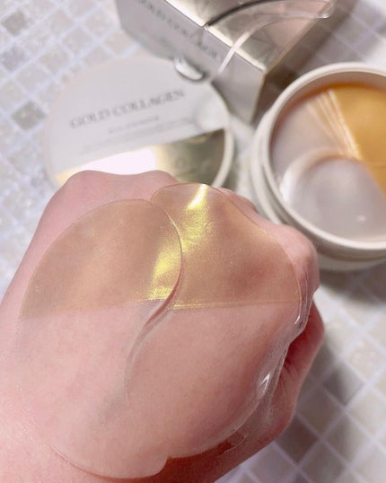 GOLD COLLAGEN DUAL EYE PATCH/SNP/アイケア・アイクリームを使ったクチコミ(3枚目)