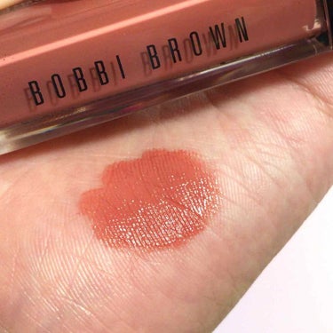 クラッシュド リキッド リップ 12 ギブアフィグ/BOBBI BROWN/口紅を使ったクチコミ（2枚目）