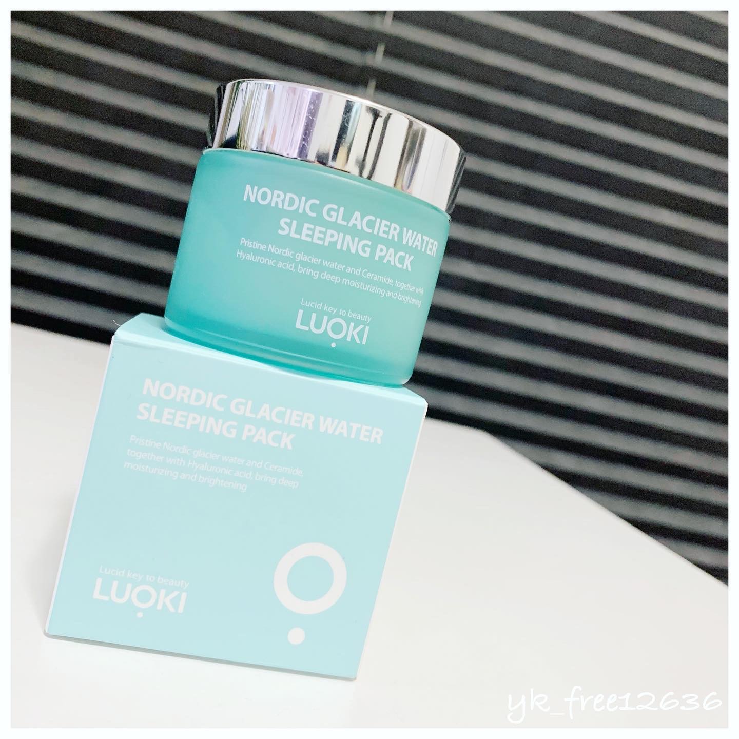 ノルディック氷河水スリーピングパック/LUOKI/フェイスクリームを使ったクチコミ（1枚目）