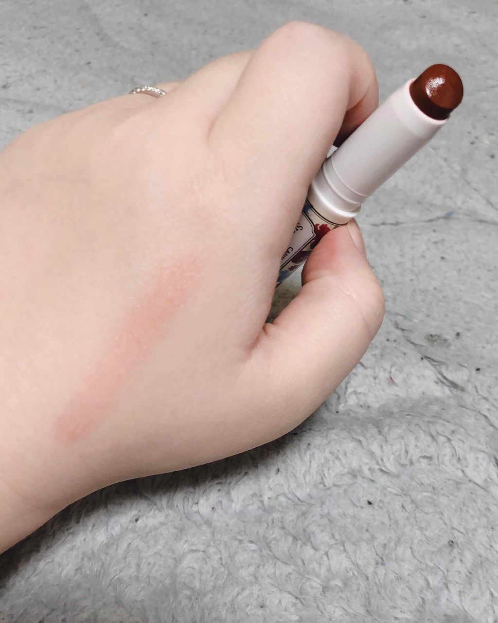 ステイオンバームルージュ/キャンメイク/口紅を使ったクチコミ(2枚目)