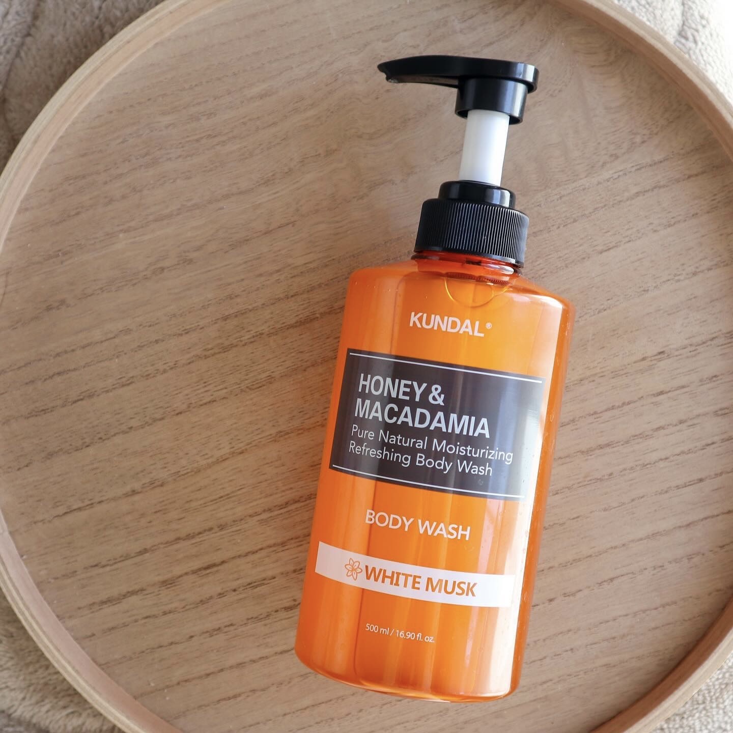 KUNDALピュアボディソープ 05.ホワイトムスク White Musk/KUNDAL/ボディソープを使ったクチコミ（1枚目）