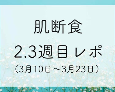 遅くなりました！肌断食レポ2〜3週目レポです。
といっても、殆ど肌の状態の推移がなくったので、あまり書くことがないんです……。
とりあえず状態を箇条書きにします。

2週目
・肌の乾燥が酷くなるが、水を