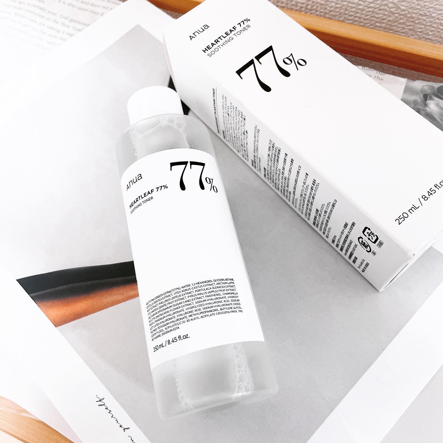 ドクダミ 77 スージングトナー/Anua/化粧水を使ったクチコミ（3枚目）