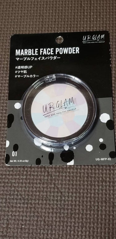 UR GLAM　MARBLE FACE POWDER/U R GLAM/プレストパウダーを使ったクチコミ（2枚目）