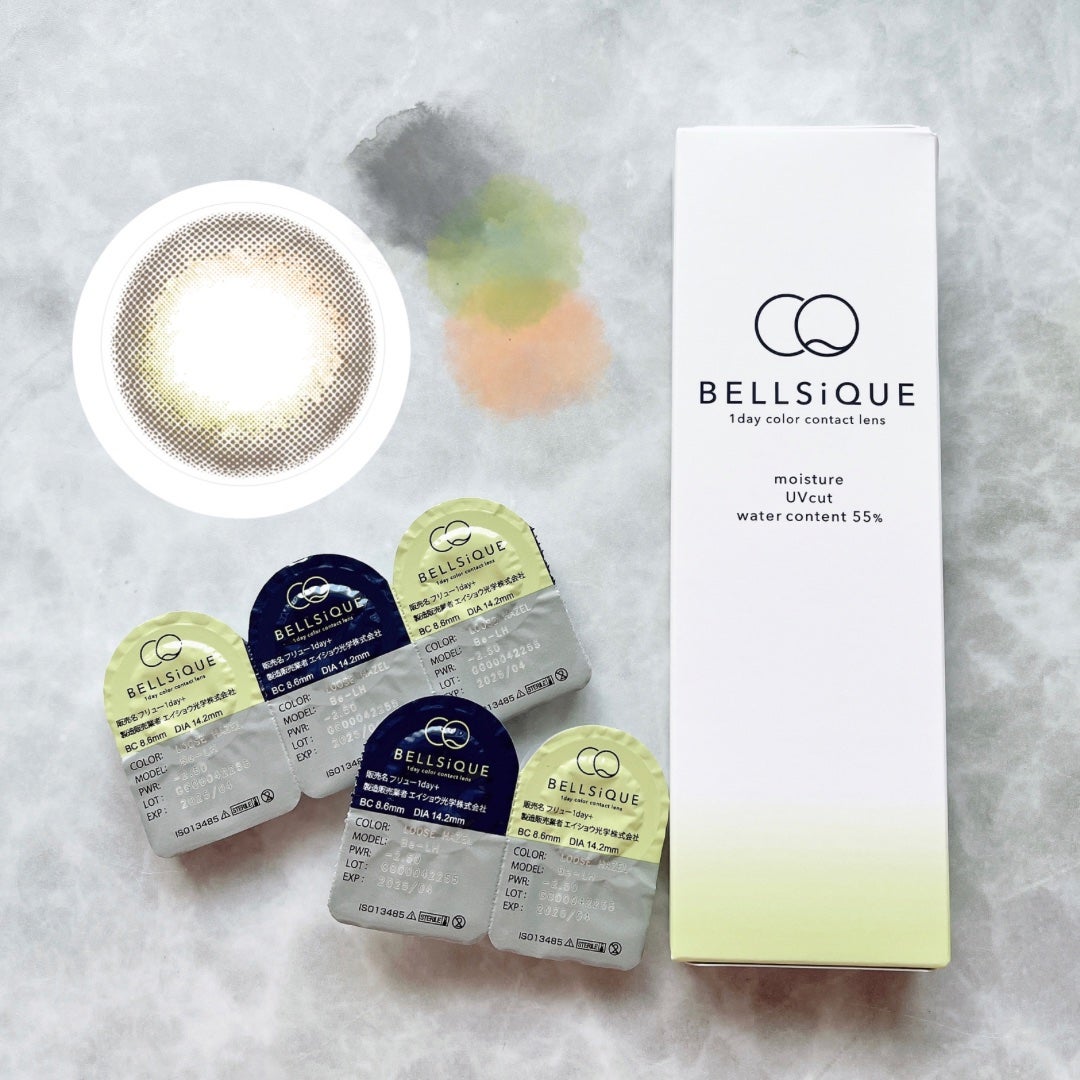BELLSiQUE 1day/ベルシーク/ワンデー(1DAY)カラコンを使ったクチコミ(1枚目)