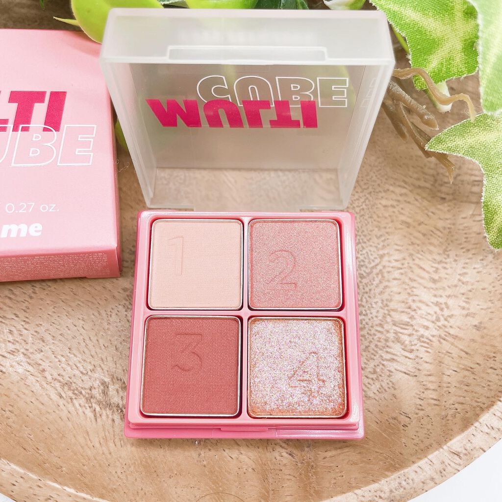 マルチキューブ/i’m meme/アイシャドウパレットを使ったクチコミ(2枚目)