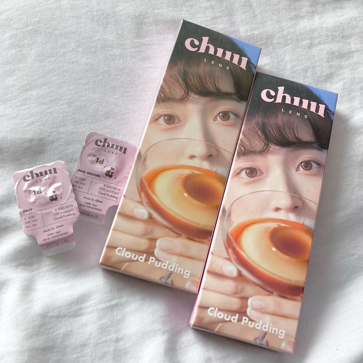 Cloud Pudding /chuu LENS/カラーコンタクトレンズを使ったクチコミ(4枚目)