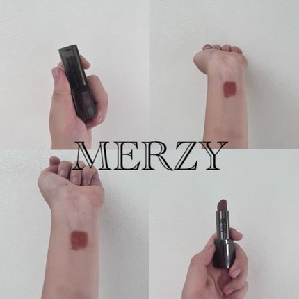 ノワール イン ザ リップスティック/MERZY/口紅を使ったクチコミ(1枚目)