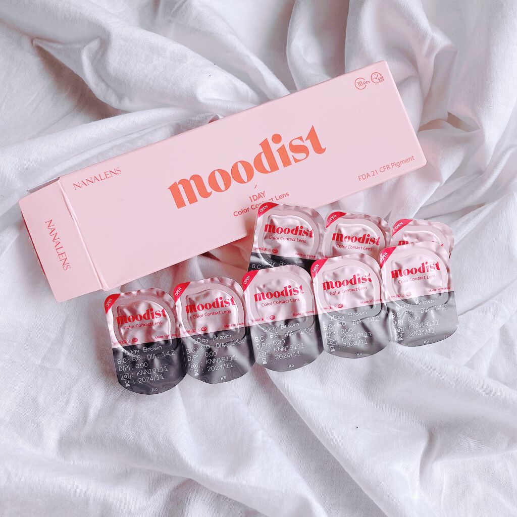 MOODIST 1day/NANA LENS/ワンデー(1DAY)カラコンを使ったクチコミ(4枚目)