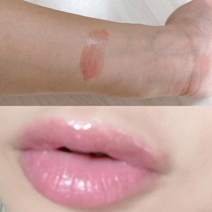 ルージュ ピュールクチュール ヴェルニ ウォーターステイン 606 ローズウッド フロウ/YVES SAINT LAURENT BEAUTE/口紅を使ったクチコミ(2枚目)