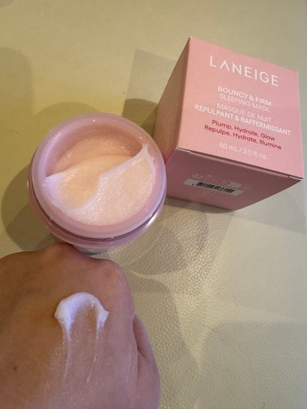 バウンシースリーピングマスク/LANEIGE/フェイスクリームを使ったクチコミ(1枚目)
