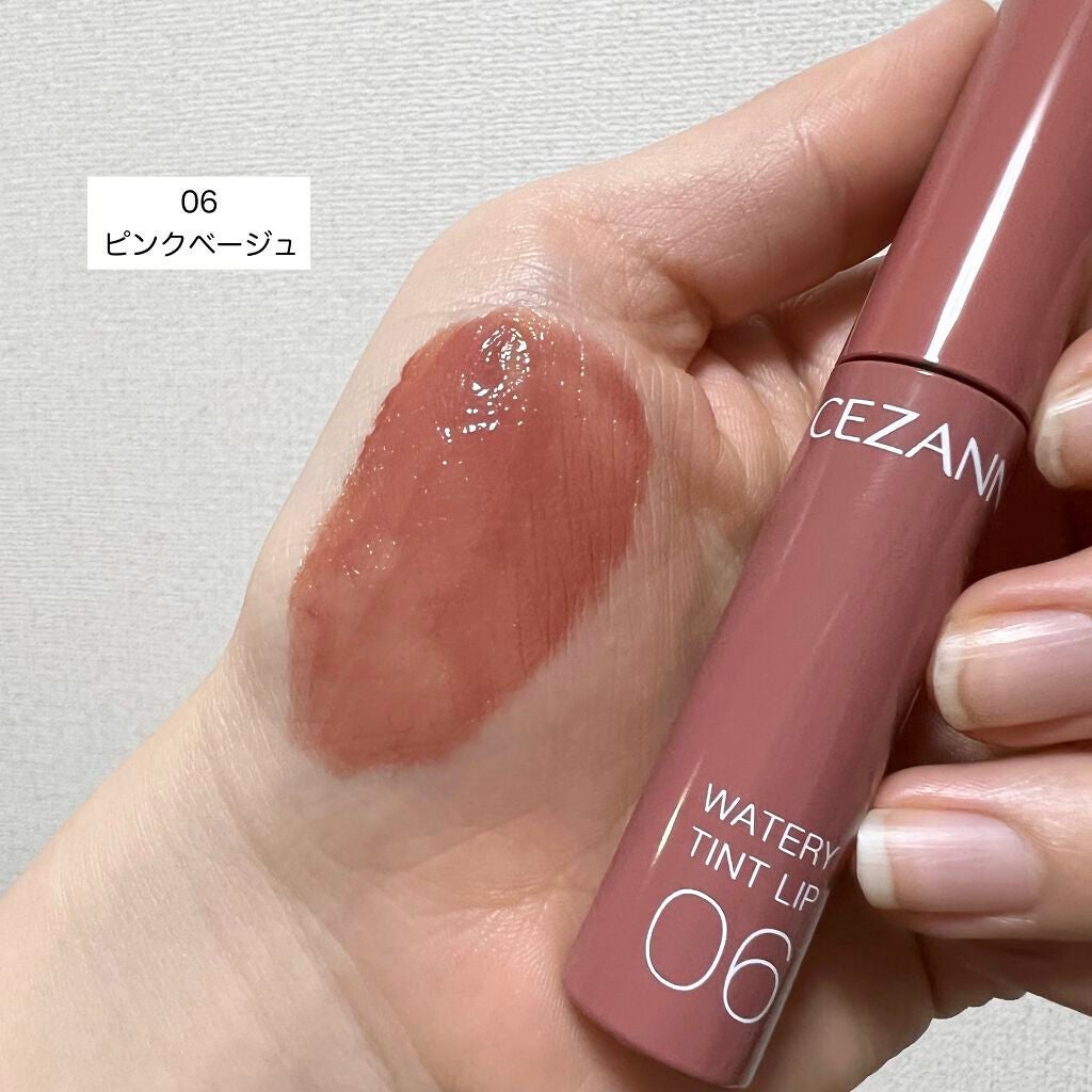 ウォータリーティントリップ/CEZANNE/リップティントを使ったクチコミ(2枚目)